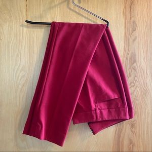 Maroon columnist pants